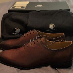 Bolvaint Tarragona Men's Classic Brown Oxfords US 12 / EU 45